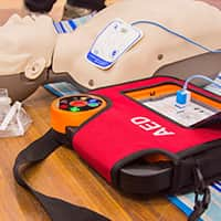 AED and CPR training tools